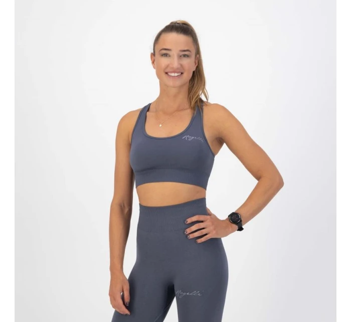Sportovní podprsenka Rogelli TRINITY grey M