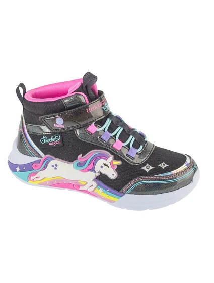 Skechers S-Lights: Unicorn Chaser – Jumping Magic 303302L-BKMT Černé 28 Skechers S-Lights: Unicorn Chaser – Jumping Magic 303302L-BKMT Černé 28
