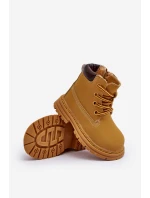 Dětské Trapery Botky Na Zip Camel model 21639884 - Boto