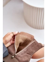 Zazoo 60498 Dámské Botky Chelsea Na Platformě A Klínu Černé