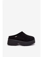 Dámské nízké sněhule na platformě černé model 21772420 - Boto