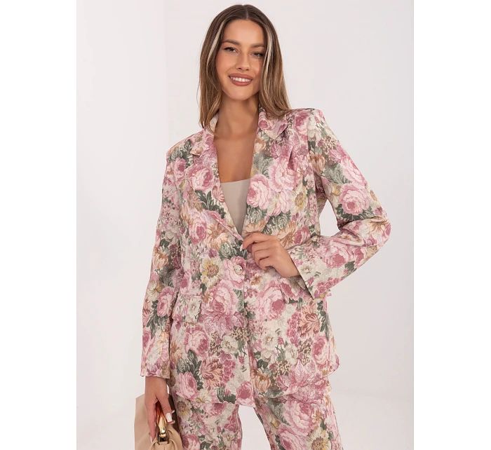 Marynarka IT MA model 22074651 ciemny różowy - FPrice