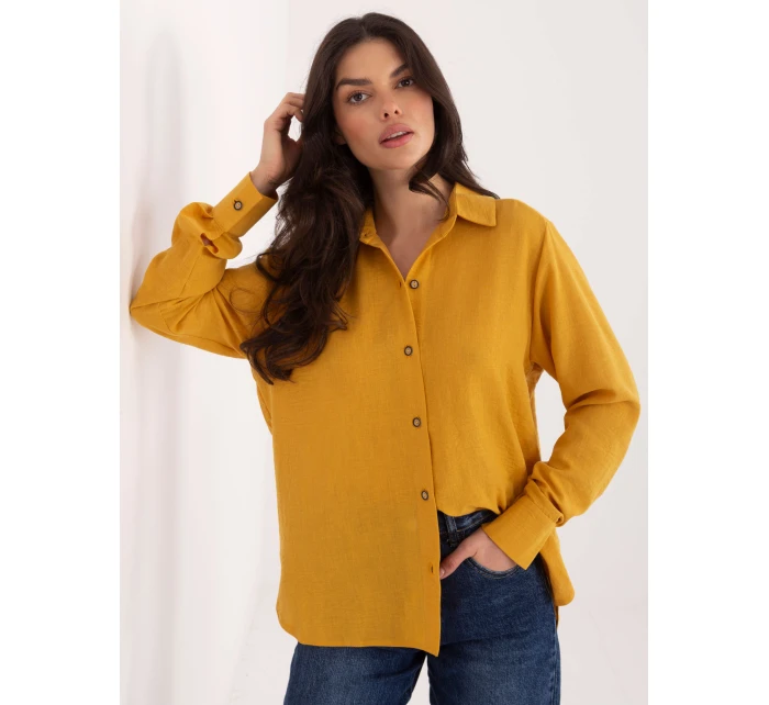 Koszula LK KS model 21858953 ciemny żółty - FPrice