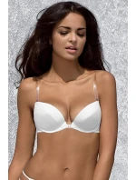 Podprsenka Push-up Paula M-537/1 bílá - Mat