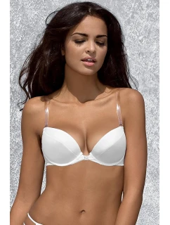 Podprsenka Push-up Paula M-537/1 bílá - Mat
