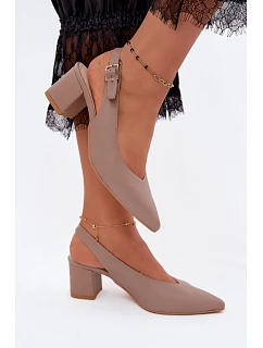 Sandály na podpatku  model 229259 Step in style