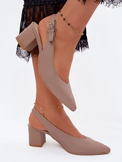 Sandály na podpatku  model 229259 Step in style