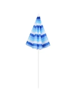 BALKONOVÝ PLÁŽOVÝ SLUNEČNÍK 180CM MODRÁ LINIE 1048819