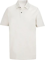 Unisex piqué polo z těžké bavlny dusty beige model 22442385 - NEOBLU Unisex piqué polo z těžké bavlny dusty beige model 22442385 - NEOBLU