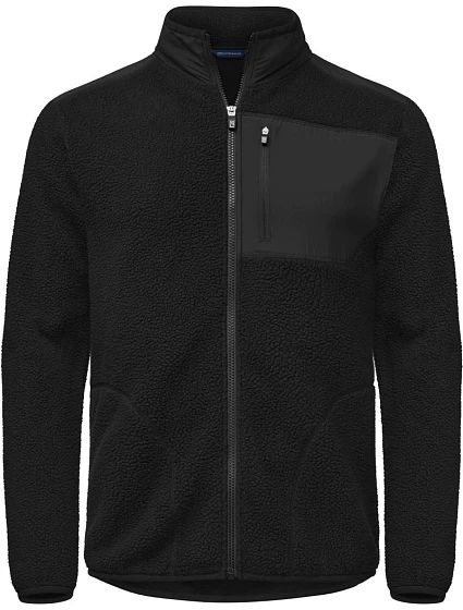 Cutter & Buck Cascade Sherpa Men Pánská fleecová bunda Sherpa 68.1470 black Cutter & Buck Cascade Sherpa Men Pánská fleecová bunda Sherpa 68.1470 black