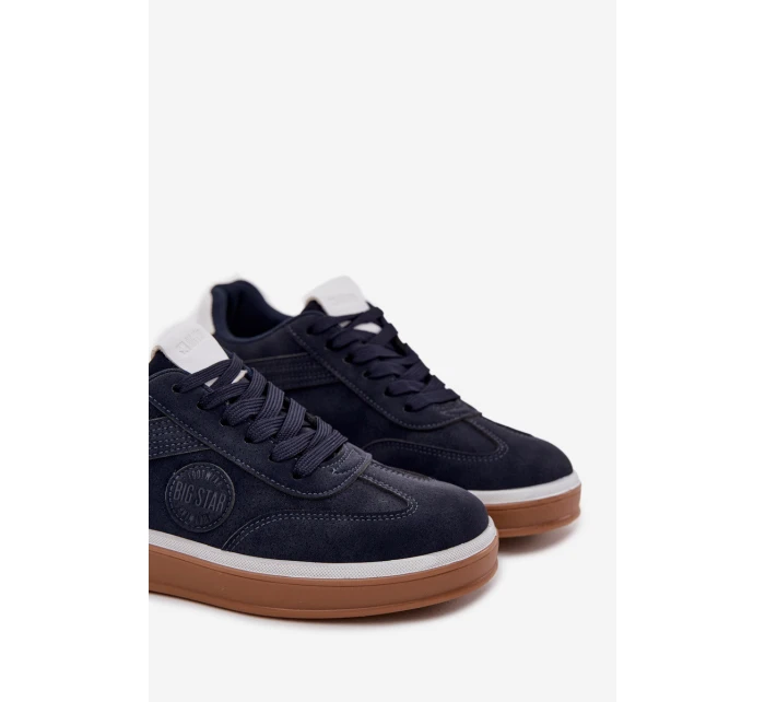 Pánské Nízké Tenisky Big Star SS174021 HI-POLY SYSTEM Modré