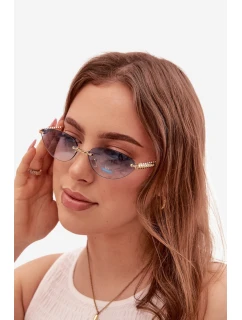 Dámské sluneční brýle s UV filtrem Modré
