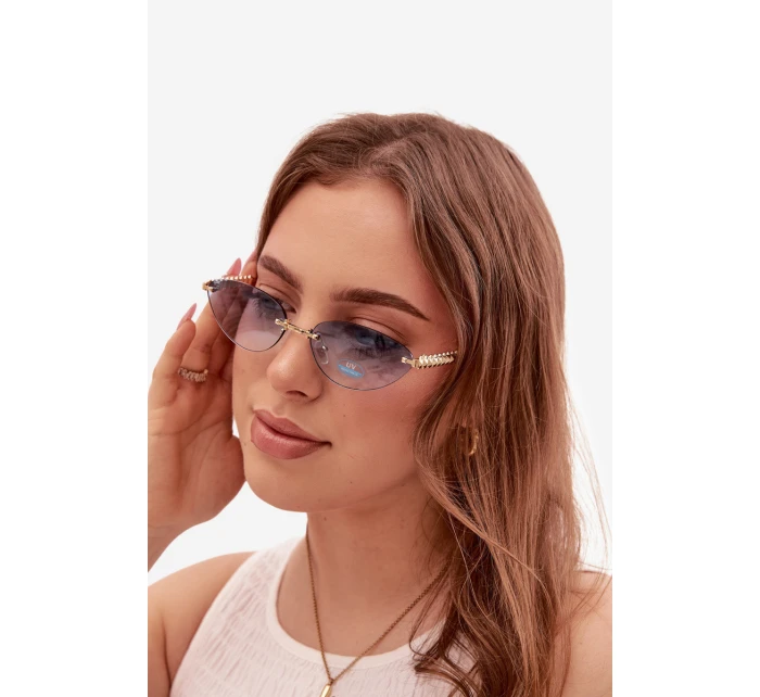 Dámské sluneční brýle s UV filtrem Modré