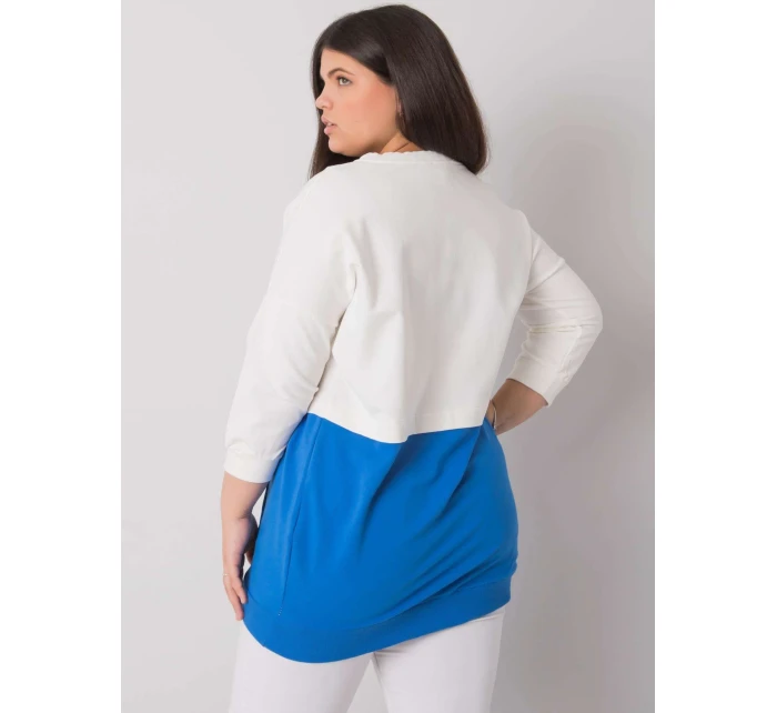 Mikina RV BL 6845.51P bílá a modrá