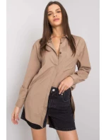 Košile s dlouhým rukávem  model 160737 Ex Moda