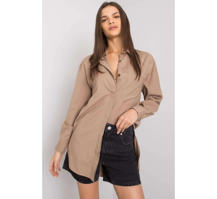 Košile s dlouhým rukávem  model 160737 Ex Moda