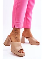 Pantofle model 181070 Step in style Pantofle model 181070 Step in style