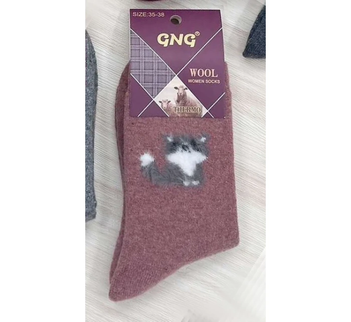 WiK 003 dámské ponožky Angora 978 35-42