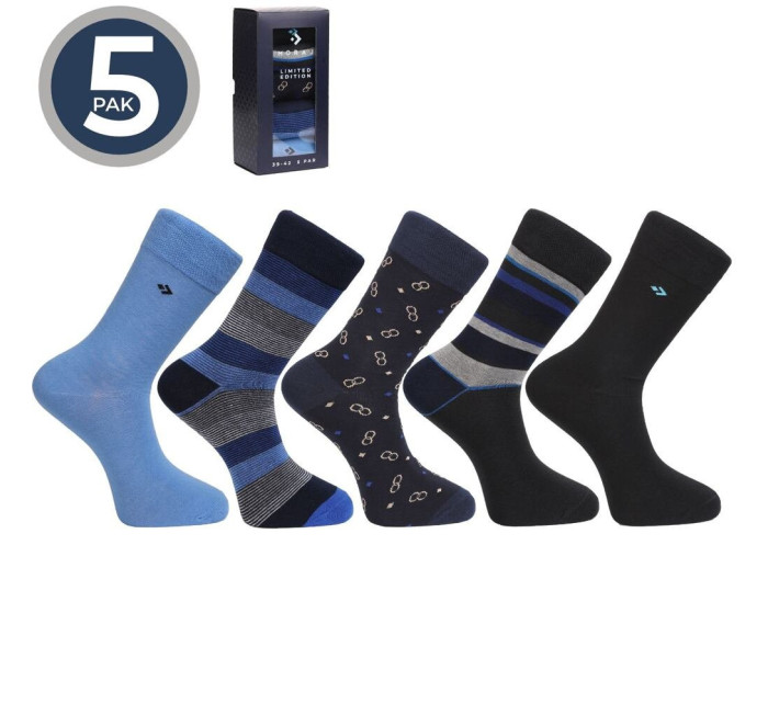 5 pack ponožek CMLB500-001/5 modré