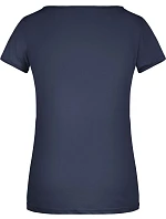 Dámské tričko z bio bavlny 02. navy model 22533859 - Daiber Dámské tričko z bio bavlny 02. navy model 22533859 - Daiber
