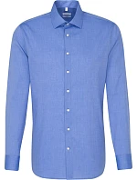 Seidensticker Shirt Shaped LSL Košile s dlouhým rukávem 78.1000 mid blue Seidensticker Shirt Shaped LSL Košile s dlouhým rukávem 78.1000 mid blue