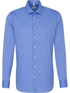 Seidensticker Shirt Shaped LSL Košile s dlouhým rukávem 78.1000 mid blue