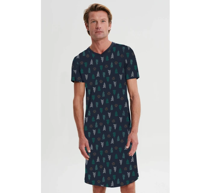Noční košile s krátkými rukávy model 18938511 - Vamp