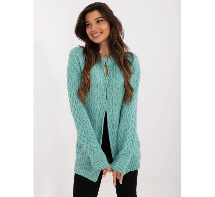 Sweter AT SW model 21326984 mietowy - FPrice