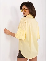 Koszula MI KS model 22136198 jasny żółty - FPrice