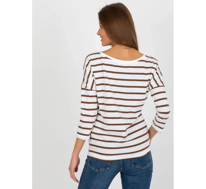 Dámská halenka RV BZ 8566.30X ecru - FPrice