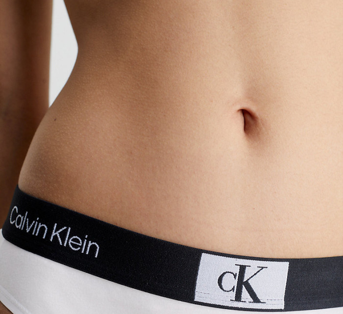 Dámské kalhotky Bikini Briefs CK96 000QF7222E100 bílá - Calvin Klein