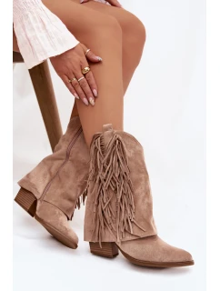 Boty na podpatku  model 222719 Step in style