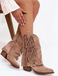 Boty na podpatku  model 222719 Step in style