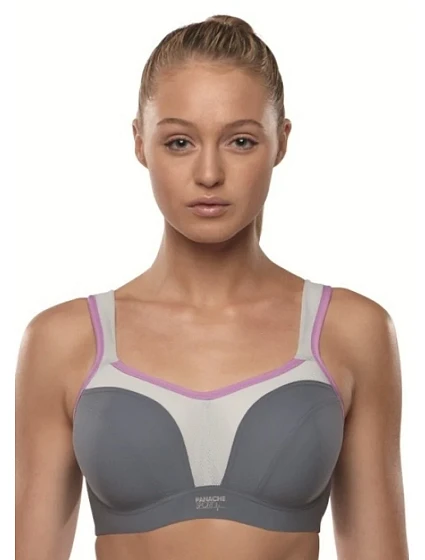 Sportovní podprsenka Panache 5021 30 D Šedáp Sportovní podprsenka Panache 5021 30 D Šedáp