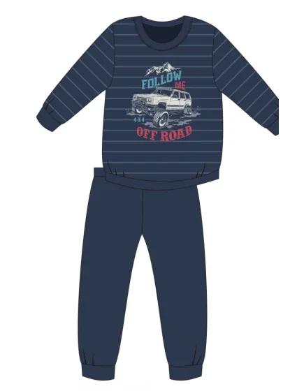 Chlapecké pyžamo 268/124 Young Follow me - CORNETTE