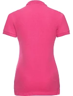 Russell Athletic 566F Dámské elastické piqué polo 10.566F fuchsia Russell Athletic 566F Dámské elastické piqué polo 10.566F fuchsia