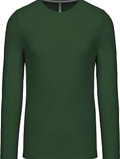 Kariban K 359 Pánské tričko s dlouhým rukávem 20.K359 forest green