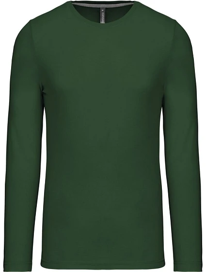 Kariban K 359 Pánské tričko s dlouhým rukávem 20.K359 forest green