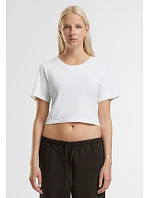 NM 006 dámský crop top white model 22443163 - New Morning Studios NM 006 dámský crop top white model 22443163 - New Morning Studios