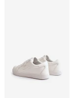 Pánské Tenisky Z Eko Kůže Big Star OO174020 Bílé Pánské Tenisky Z Eko Kůže Big Star OO174020 Bílé