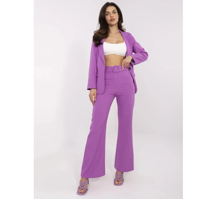 Kalhoty DHJ SP 18737.08 fialové Kalhoty DHJ SP 18737.08 fialové