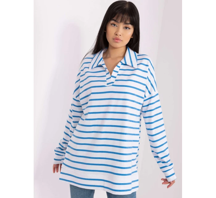 Halenka LK BZ 509314.83 bílá a modrá