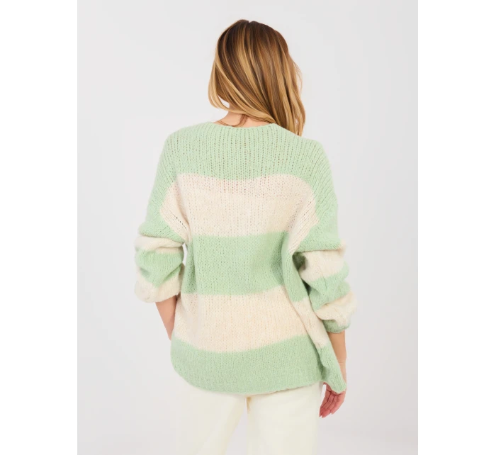 Jumper MI SW 0122.51 světle zelený