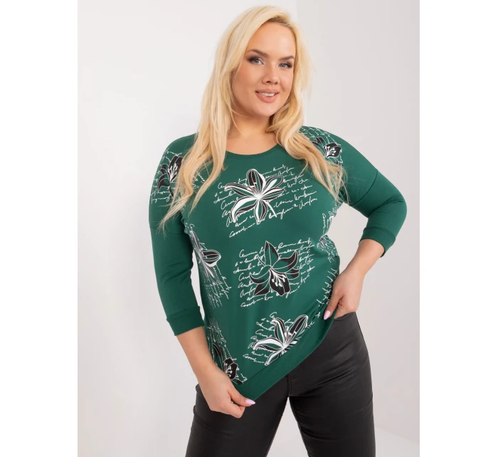 Halenka RV BZ 9182.14 tmavě zelená Halenka RV BZ 9182.14 tmavě zelená