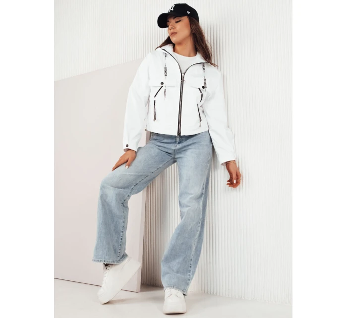 Dámská přechodová bunda FERTI bílá FashionStreet TY4303