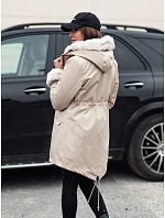 Kurtka zimowa damska parka ARCTIC beżowa FashionStreet TY4767 Kurtka zimowa damska parka ARCTIC beżowa FashionStreet TY4767