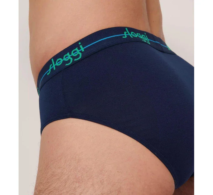 Pánské slipy Start Midi C2P box - MULTIPLE COLOURS 20 - vícebarevné V020 - SLOGGI Pánské slipy Start Midi C2P box - MULTIPLE COLOURS 20 - vícebarevné V020 - SLOGGI