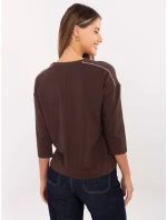 Halenka RV BZ A826.89 tmavě hnědá Halenka RV BZ A826.89 tmavě hnědá