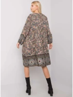 TW SK BI model 20595532 khaki šaty - FPrice TW SK BI model 20595532 khaki šaty - FPrice