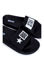 Pánské pantofle Big star - černé Pánské pantofle Big star - černé